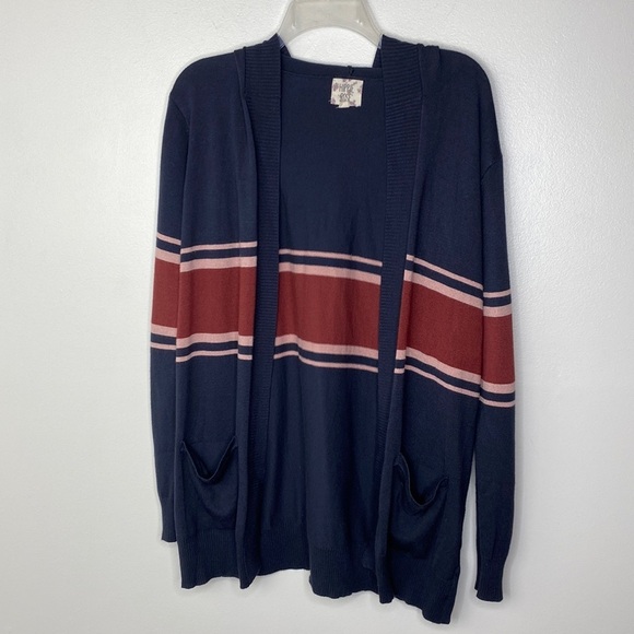 HIPPIE ROSE Hooded Cardigan size L - Picture 1 of 11